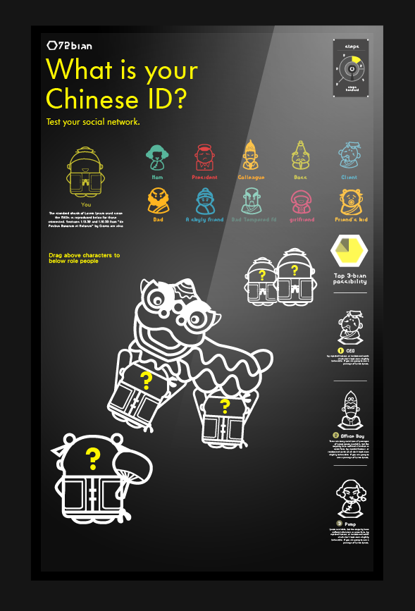 72-bian social life interface